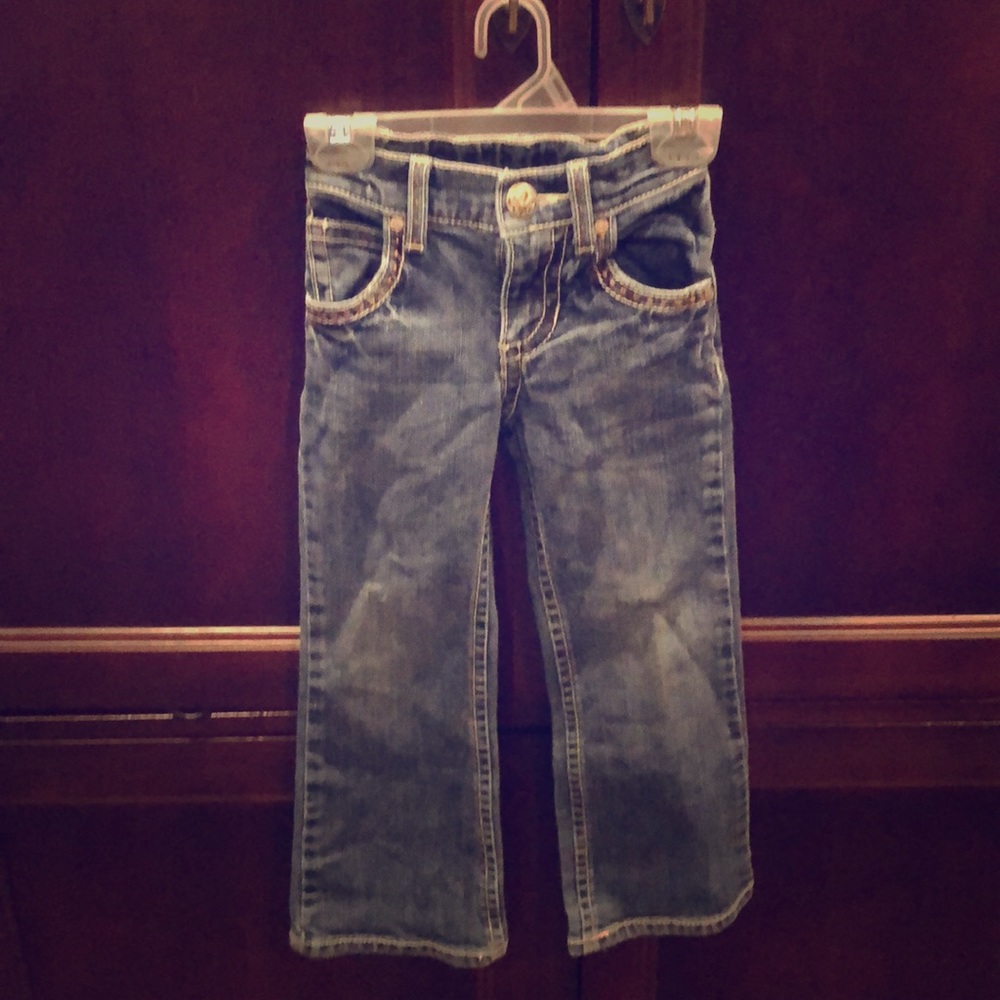 Little girl blue jeans